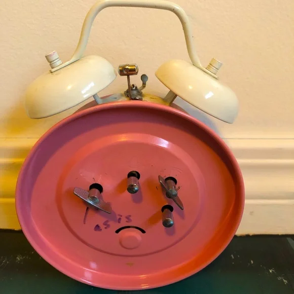 Vintage 1990’s Disney Sunbeam Kids Beauty & the Beast Wind Up Alarm Clock - Picture 4 of 7